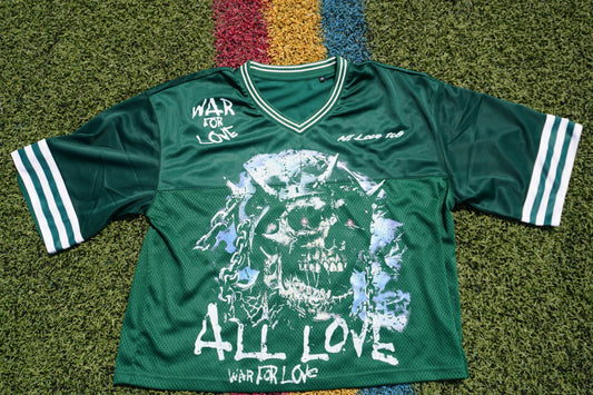 Green WFL jersey