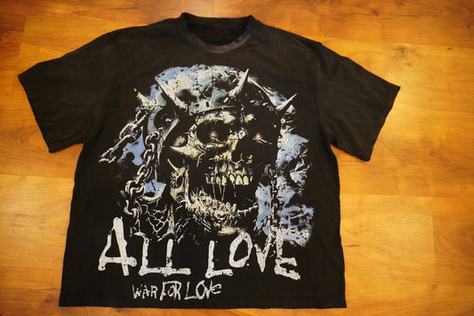 Black Sun-faded WFL Tee